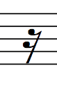 Rhythm Notation Guide - Sixteenth Note Rest